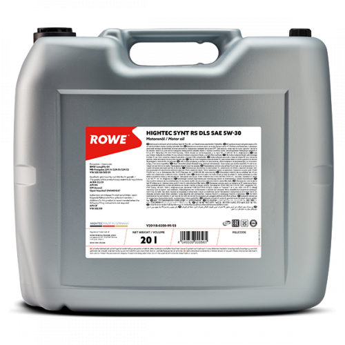 Rowe Hightec Synt RS DLS 5W-30, 20л