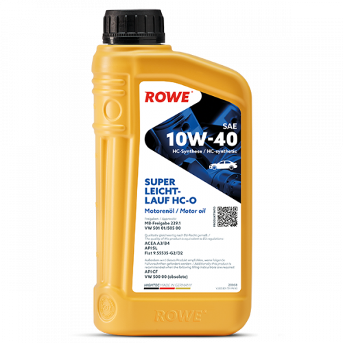 Rowe Hightec Super Leichtlauf SAE 10W-40 HC-O, 1л