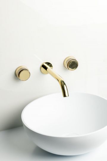 Вентильный встраиваемый смеситель для раковины Boheme Aura 152 схема 18