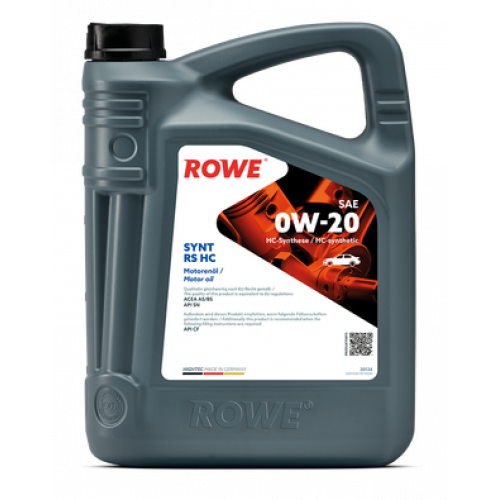 Rowe Hightec Synt RS HC SAE 0W-20, 5л