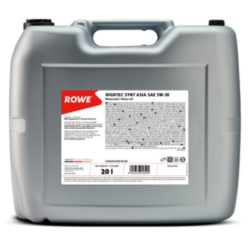 Rowe Hightec Synt Asia 5W-30, 20л