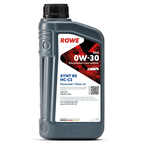 Rowe Hightec Synt RS SAE 5W-40 HC-D, 20л