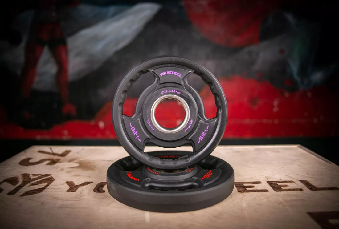 Yousteel Диск TPU с ручками 1.25 кг
