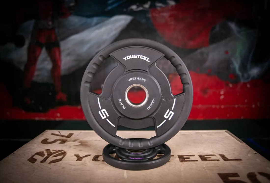 Yousteel Диск TPU с ручками 5 кг