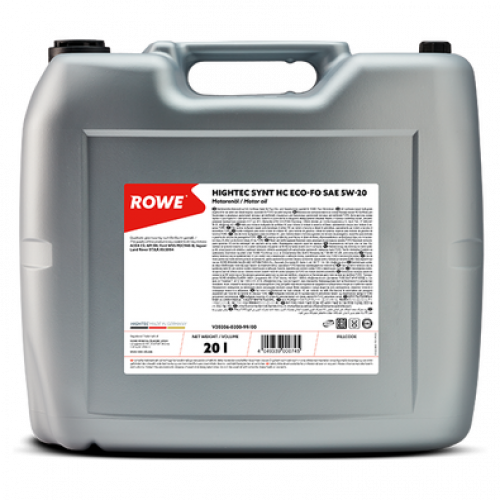Rowe Hightec Synt RS 5W-20 HC-FO, 20л