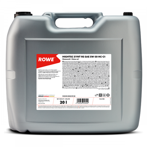 Rowe Hightec Synt RS 5W-30 HC-C1, 20л