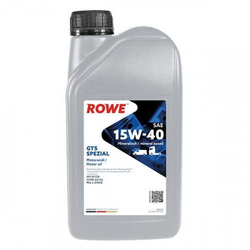 Rowe Hightec GTS Spezial 15W-40, 1л