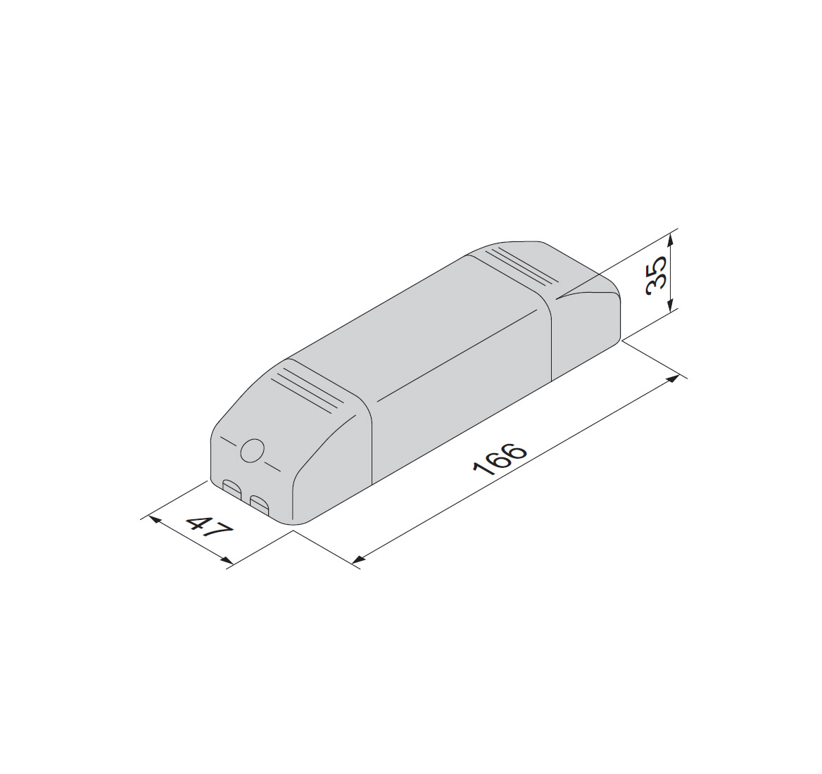 Конвертер  LED CONV 32W 700MA БЕЛЫЙ