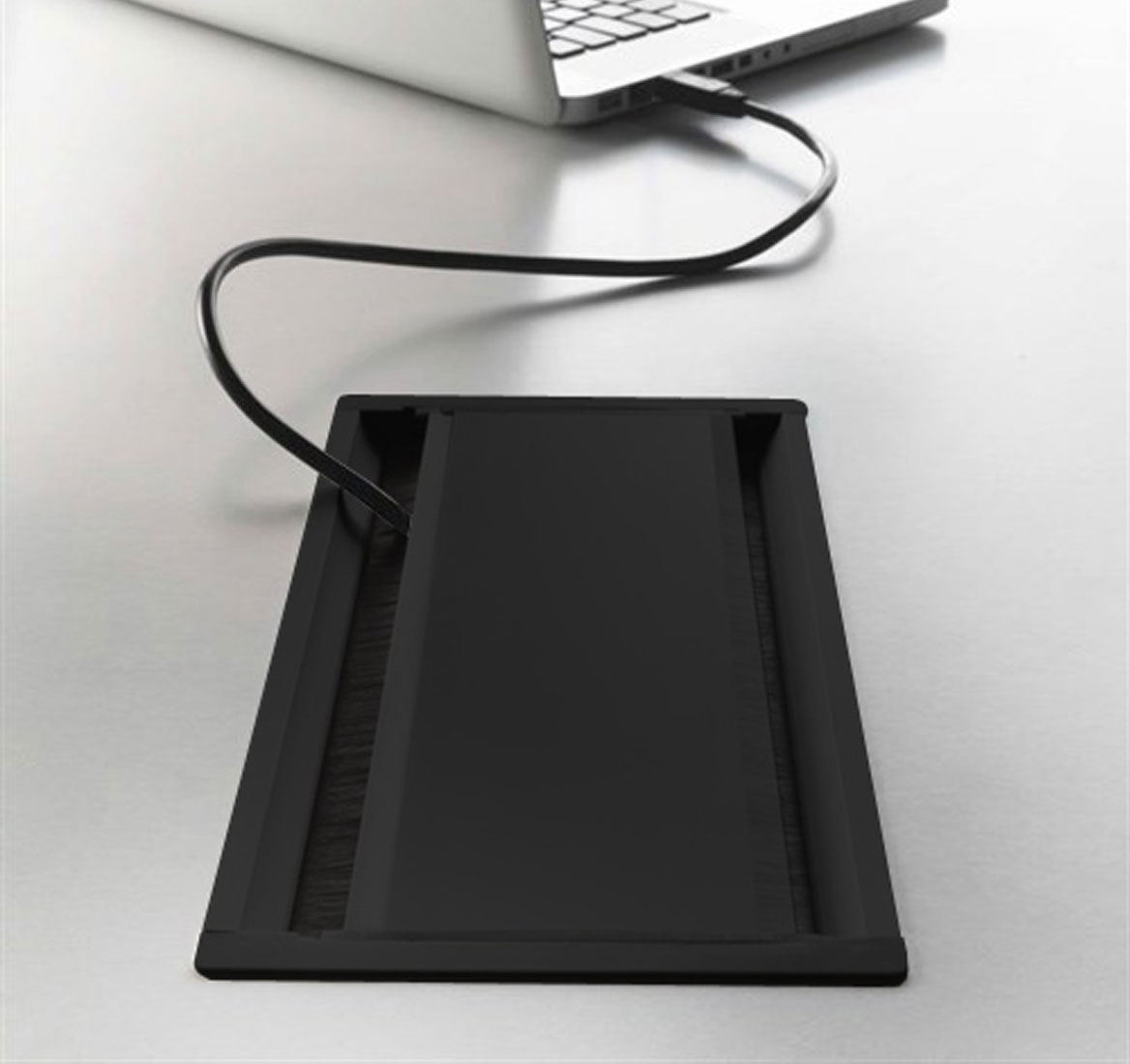 Лючок прямоугольный Exit Dual ЧЕРНЫЙ