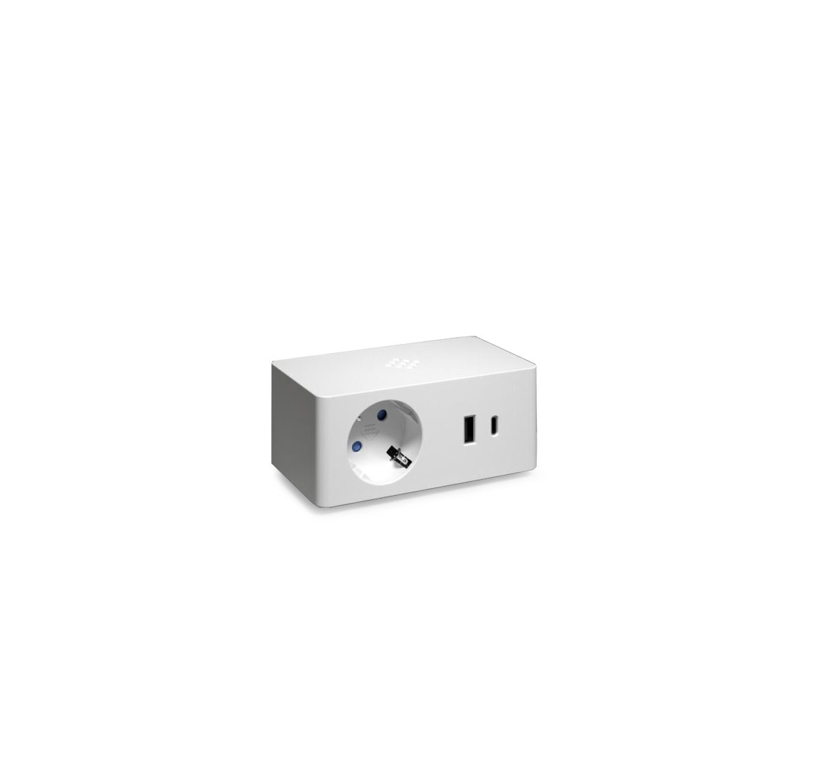 Настольный розеточный блок Versa Q 2sh+UsbA+UsbC+Wireless БЕЛЫЙ