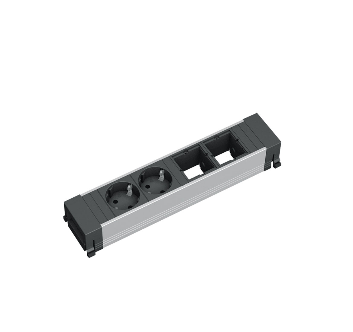 Розеточный блок CONFERENCE АЛЮМИНИЙ