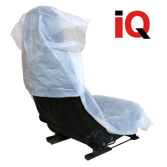 IQ Накидка полиэтиленовая на автомобильные сиденья 1300х790мм., упаковка 500шт.