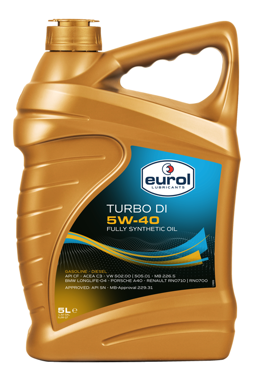 Eurol Turbo DI 5W-40, 5л