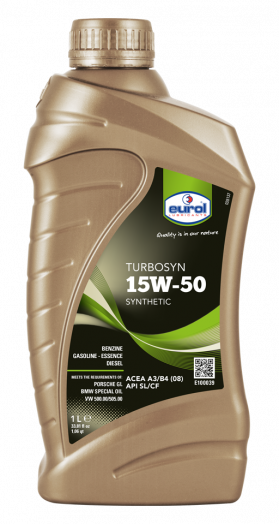 Eurol Turbosyn 15W-50, 1л