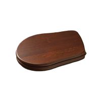 Сиденье для унитаза Kerasan Retro  108640, цвет дерево, с микролифтом схема 1