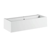 Подвесная раковина Kerasan Lavabi arredo 574201*1, прямоугольная 120x40 см схема 1