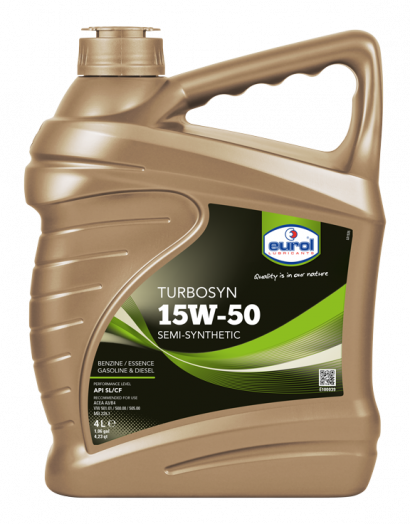 Eurol Turbosyn 15W-50, 4л