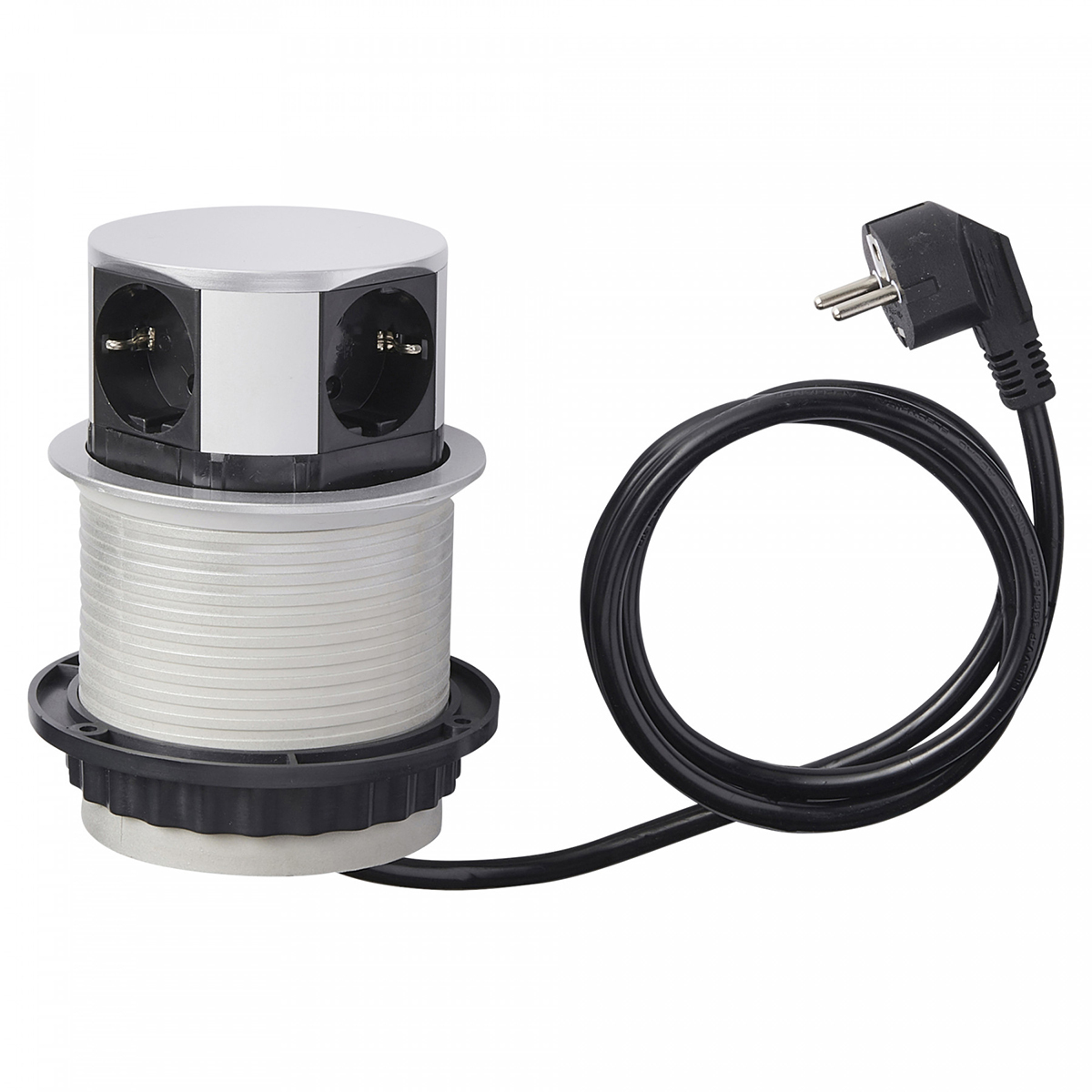 Выдвижная мини колонна розеток POLIS (на 4 розетки)