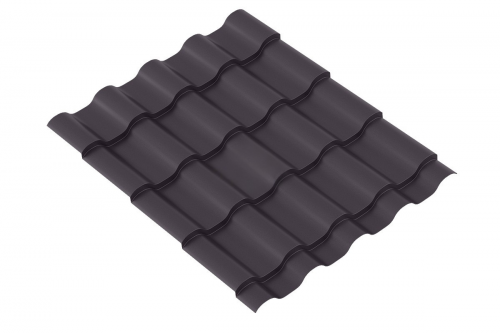 Металлочерепица VERONA 0.5 MAT RAL 8019