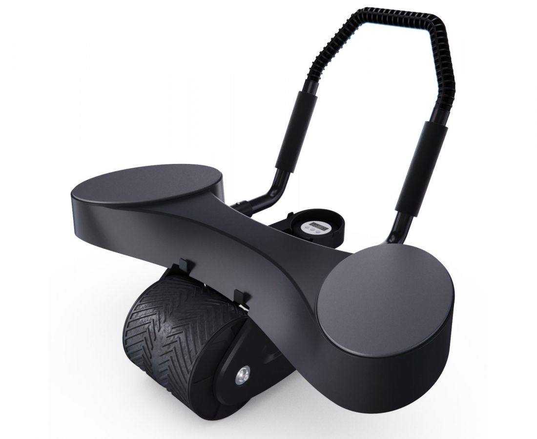 Тренажёр для пресса AB Roller SND чёрный