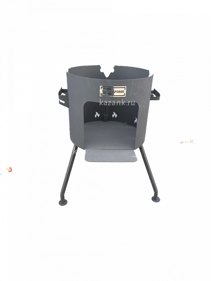 Печь под казан на 10-12л. d-36см.сталь 2 мм