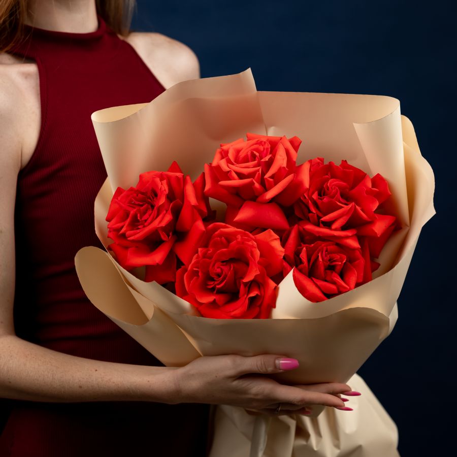 Французская роза (сорт Нина 5 шт)