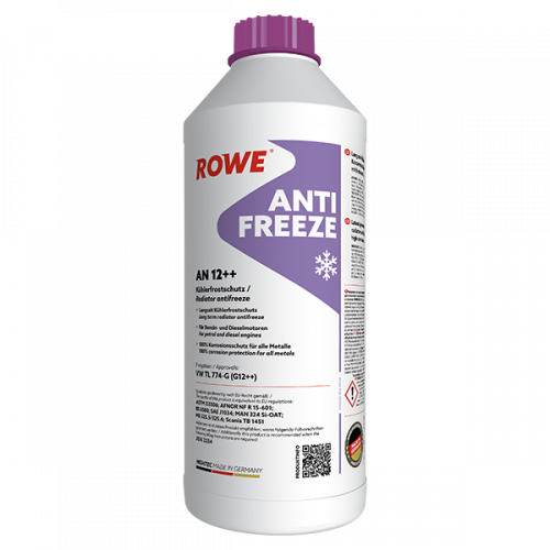 Rowe Hightec Antifreeze AN G12++,концентрат, 1,5л