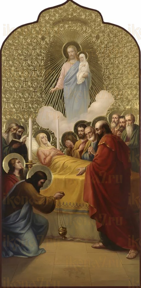 Успение Пресвятой Богородицы (рукописная вариант 11)