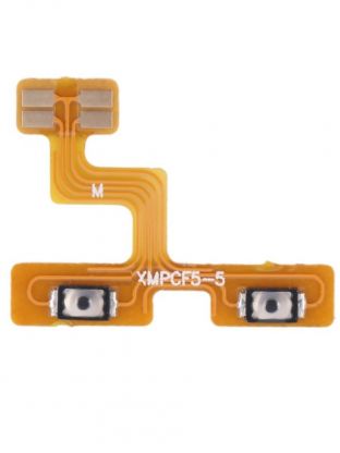 Шлейф кнопок громкости для Xiaomi Poco F5, Redmi Note 12 Turbo (23049PCD8G, 23049RAD8C)
