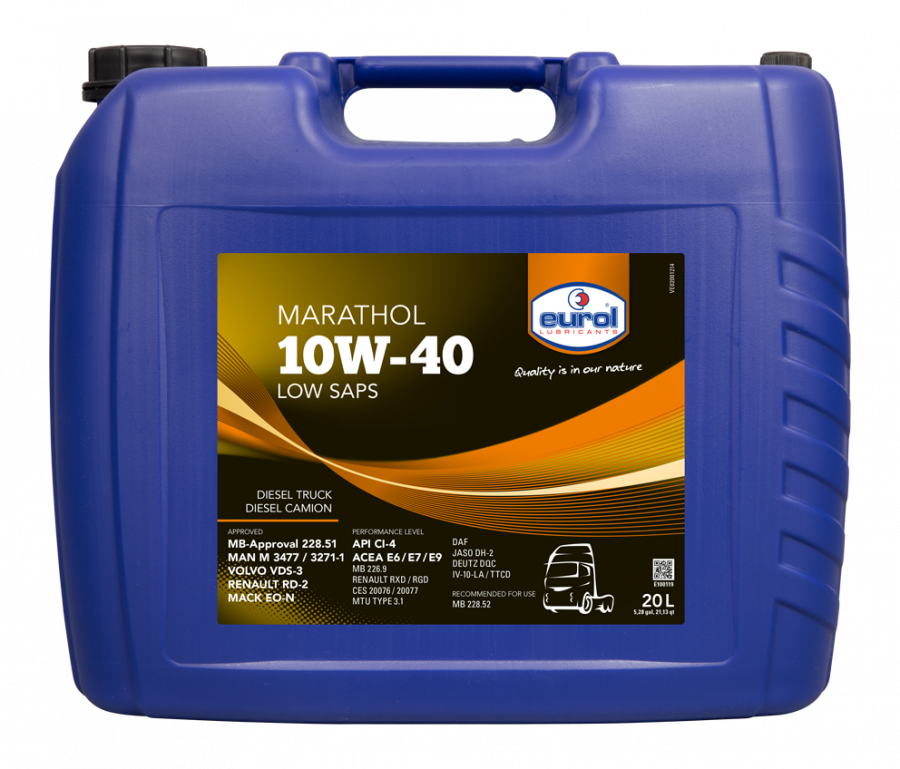 Eurol Marathol 10W-40, 20л