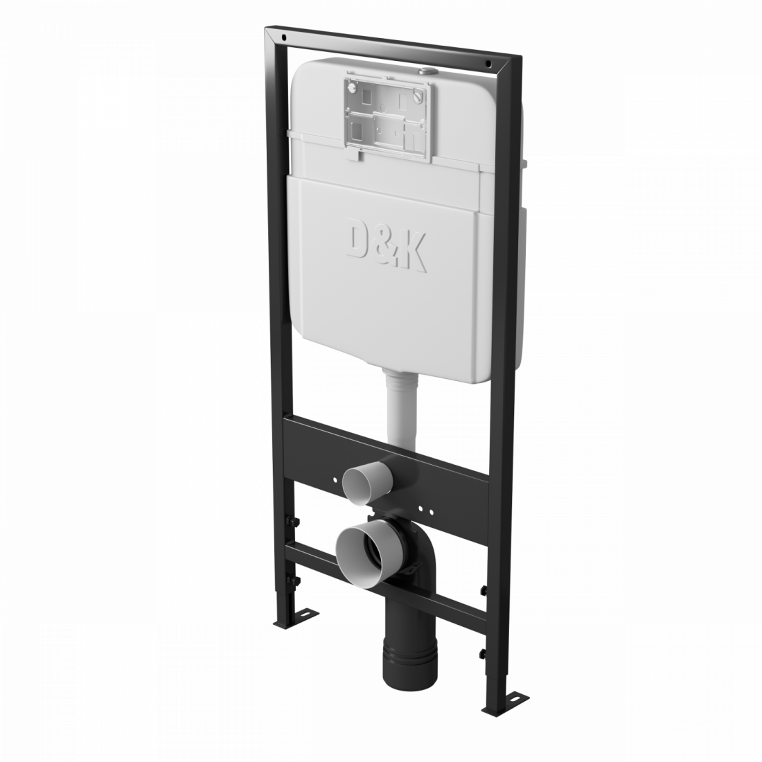 Комплект D&K DS1511601 унитаз DT1516016, инсталляция DI8055119,клавиша смыва DB1439016