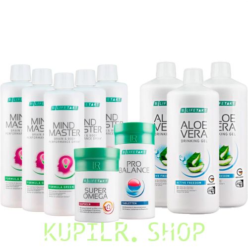 Набор «Антиэйдж» с Питьевым Гелем Эктив Фридом (Зеленая Формула)