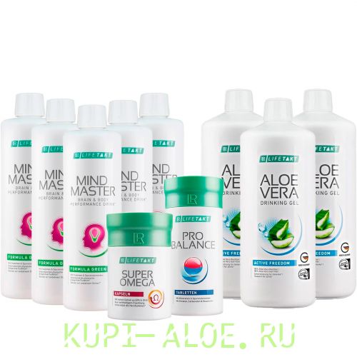 Набор «Антиэйдж» с Питьевым Гелем Эктив Фридом (Зеленая Формула)