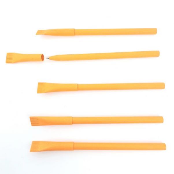 Картонные ручки My Pen оранжевые