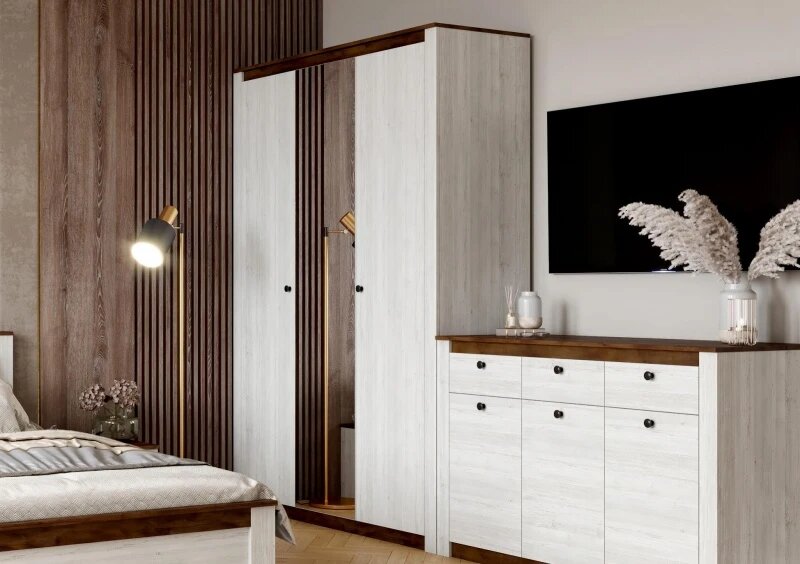 Трехдверный шкаф "Даллас"