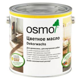 Цветные Масла 2.5л Osmo Dekorwachs Transparente Tone Прозрачные