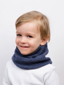 Снуд (шарф) детский, цвет джинс (арт. 24095шрф)