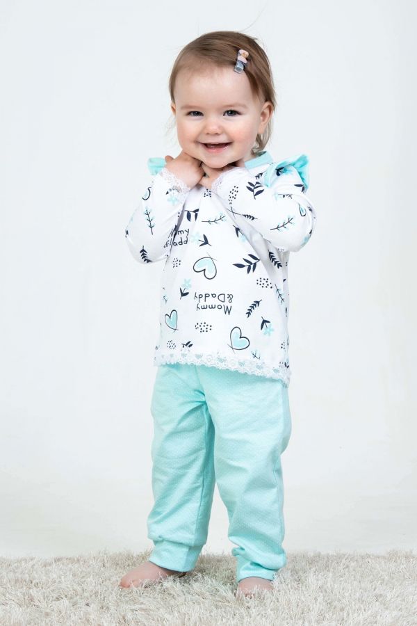 Пижама 50506 [бирюзовый]