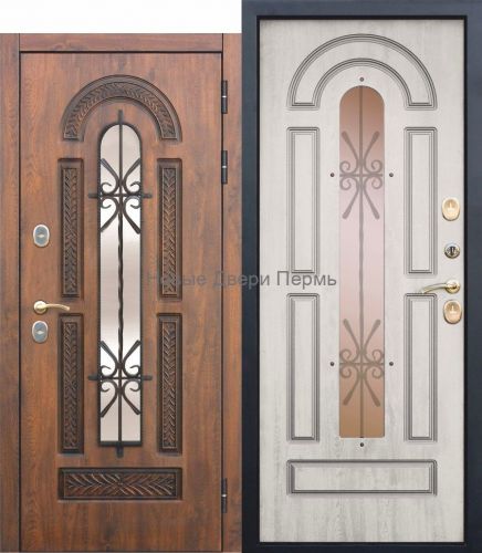 VITRA Винорит Патина 13 см морозостойкая дверь c ТЕРМОРАЗРЫВОМ