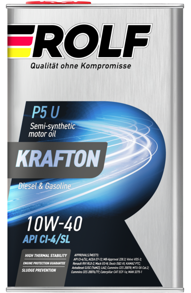 Rolf Krafton P5 U 10W-40, 1л