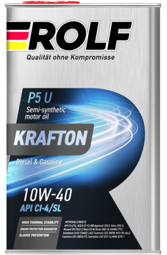 Rolf Krafton P5 U 10W-40, 1л