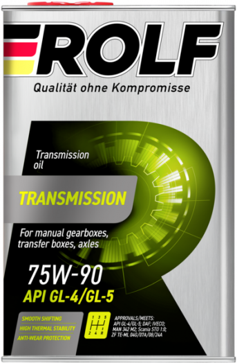 Rolf Transmission 75W-90 GL-4/GL-5, 4л