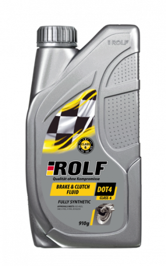 Rolf Brake&Clutch Fluid DOT-4 CLASS 6, 910гр