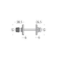 Фиксатор сантехнический Colombo KCR19 BZG 6B схема