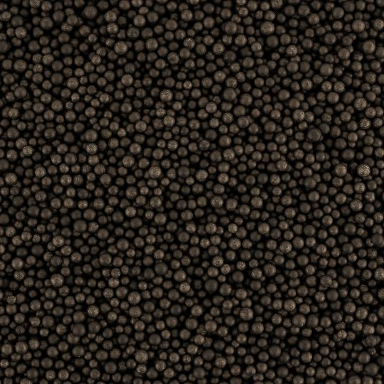 Черные мелкие пенопластовые шарики