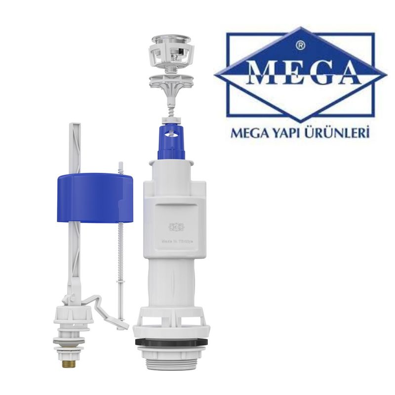MEGA 3008-1 Unitaz Baçoku İç Mexanizmi (Alt Girişli) 3008-100