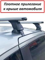 Багажник на крышу Toyota Tank (минивен, 2016-2020), Lux, крыловидные дуги