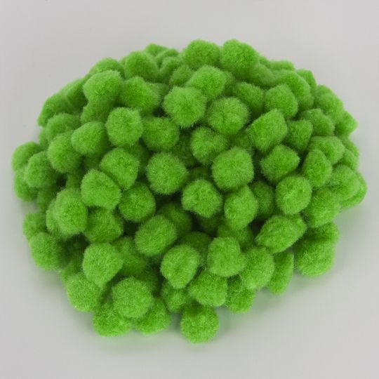 Помпоны зеленые крупные Помпоны зеленые крупные