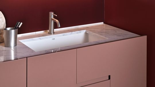 Раковина встроенная с переливом Cielo Filo FILASPR58 58x35x15 см схема 5