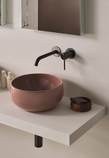 Раковина круглая накладная Cielo Le Bacinelle Tino Mini BATO30 без перелива, диаметр 30 см схема 3 Раковина круглая накладная Cielo Le Bacinelle Tino Mini BATO30 без перелива, диаметр 30 см схема 3